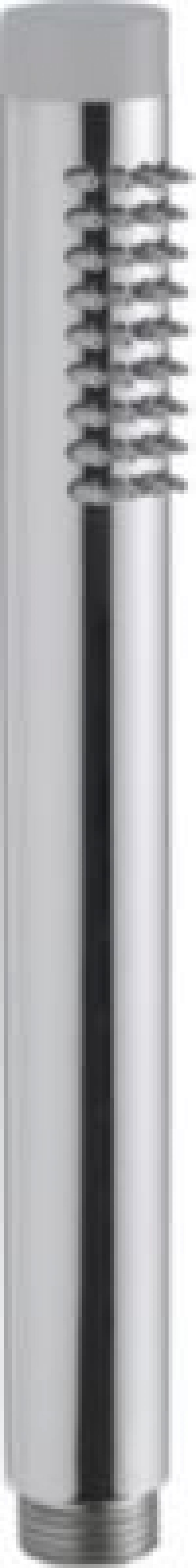 Circle Håndbruser med kontravent, 6L/min, cylinder, med gummidupper, poleret rustfri stål